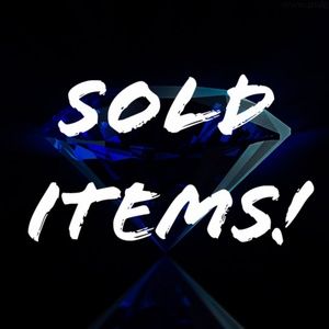 Sold items below